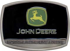 JD616 John Deere Nothing Runs Like a Deere buckle